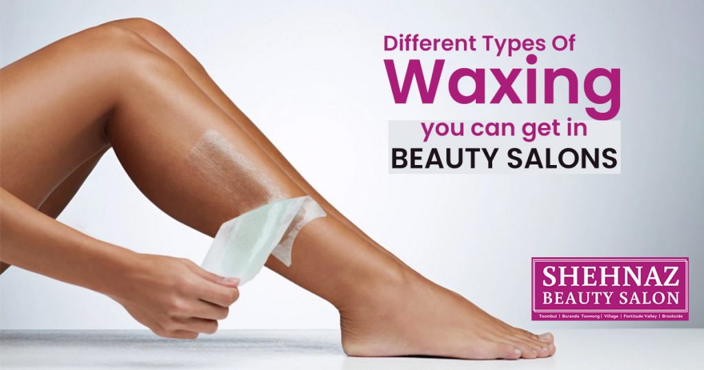 different types of Waxing you can get in beauty salons