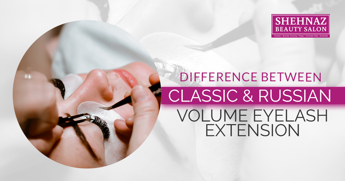 What is the difference between Classic and Russian Volume Eyelash Extensions