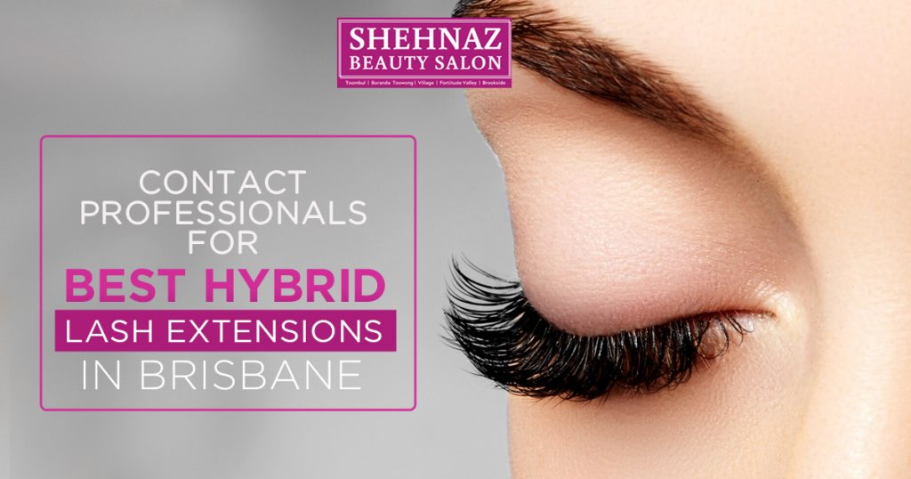Contact the professionals for Best Hybrid Lash Extensions in Brisbane